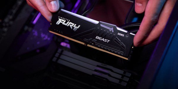 Kingston FURY Beast RGB 16GB (2x 8GB) DDR5 5200MHz UDIMM Memory - Desktop Overview 6