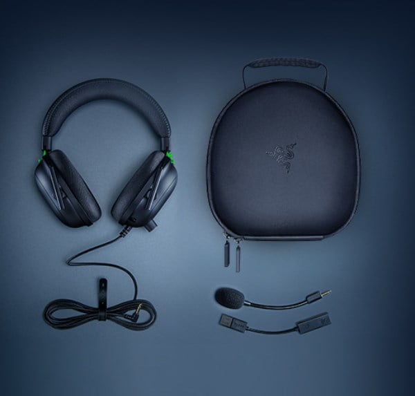 Razer BlackShark V2 Wired Gaming Headset + USB Sound Card - Special Edition - Desktop Overview 12