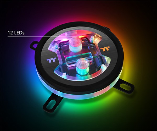 Thermaltake Pacific W7 Plus RGB CPU Water Block - Desktop Overview 1