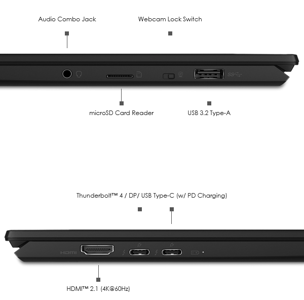 MSI Summit E14 Flip Evo A13MT 14" QHD+ Laptop i5-1340P 16GB 512GB W11P Pen Touch - Desktop Overview 5