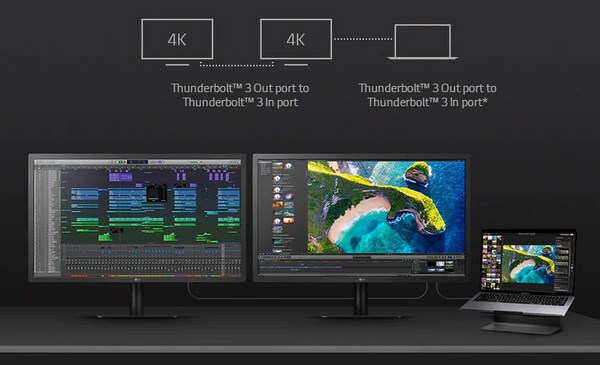 LG 24MD4KL-B UltraFine 24" 4K UHD IPS Monitor with MacOS Compatibility - Desktop Overview 5