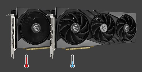 MSI GeForce RTX 4060 Ti GAMING X SLIM 16GB Video Card