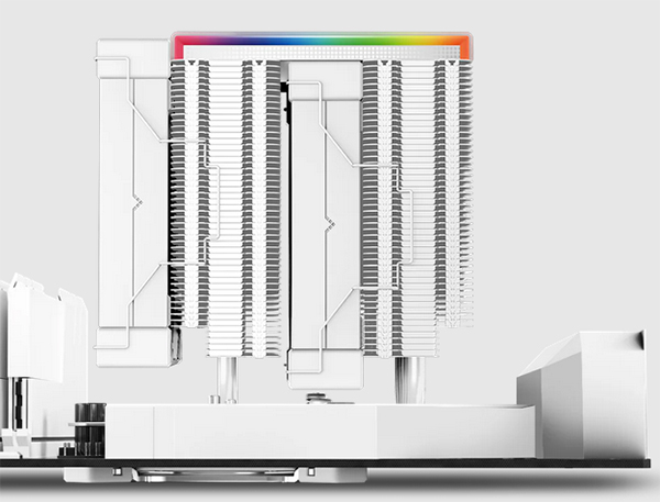 Deepcool AK620 Digital ARGB CPU Air Cooler - White