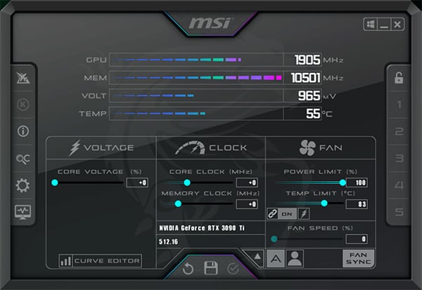 MSI GeForce RTX 4070 Ti VENTUS 3X E1 OC 12GB Video Card