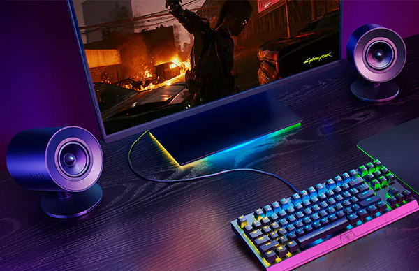 Razer Nommo V2 X 2.0 USB-C + Bluetooth PC Gaming Speakers