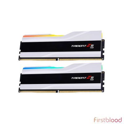 G.Skill 64GB (2x32GB) Kit DDR5 Trident Z5 RGB CL32 6400MHz White