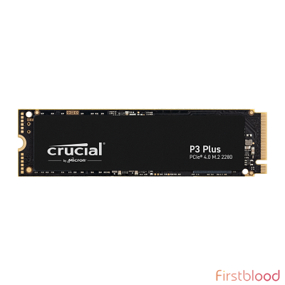 Crucial P3 Plus 1TB M.2 2280 NVMe PCIe 4.0 SSD