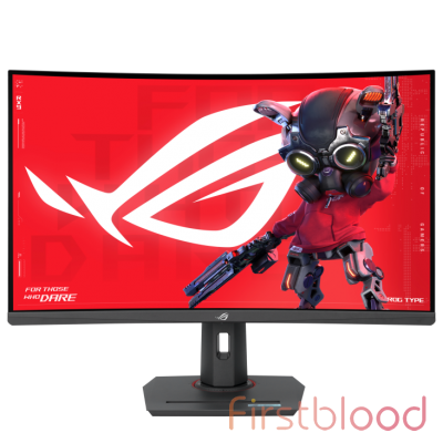 ASUS ROG Strix XG32WCS 32inch 180Hz WQHD Curved FreeSync Gaming Monitor