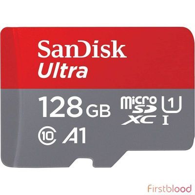 SanDisk Ultra 128GB microSD SDHC SDXC UHS-I Memory Card