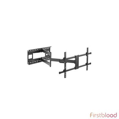 Brateck Extra Long Arm Full-Motion TV Wall 支架 For Most 43寸-80寸 Flat Panel TVs Up to 50kg VESA 200x200/300x200/300x300/400x200/400x300/MAX 800x400