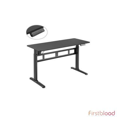 Brateck S04-22D Single-Motor Height Adjustable Desk - Black