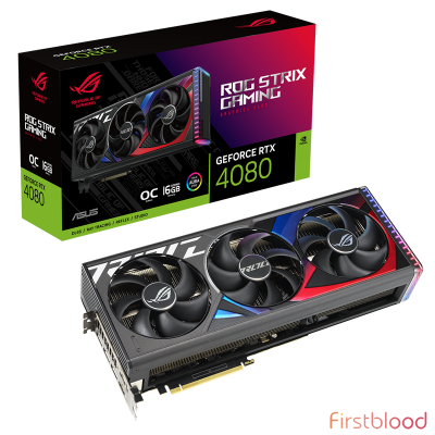 ASUS ROG Strix OC Gaming GeForce RTX 4080 16GB GDDR6X Video Card