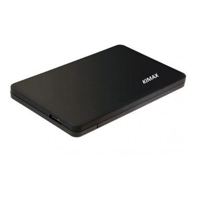 KIMAX 2.5inch USB 3.0 SATA Screwless external HDD Enclosure Black