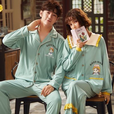 [Couple]Cotton Printed Pajamas Childhood