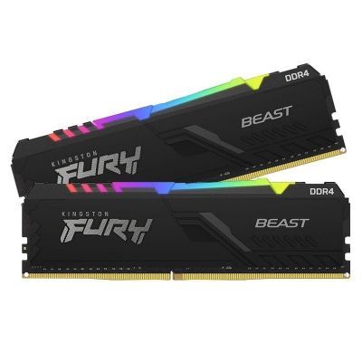 Kingston FURY Beast RGB 16GB (2x 8GB) DDR4 3200MHz Memory