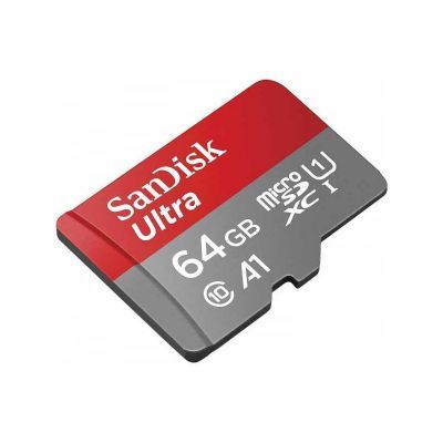 Sandisk Ultra 64GB MicroSDXC USH-IA1 Memory Card