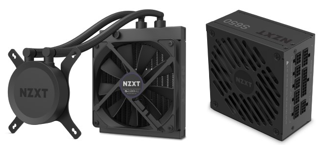 NZXT H1 Tempered Glass Mini-ITX Case with 650W PSU - Matte Black - Overview 4